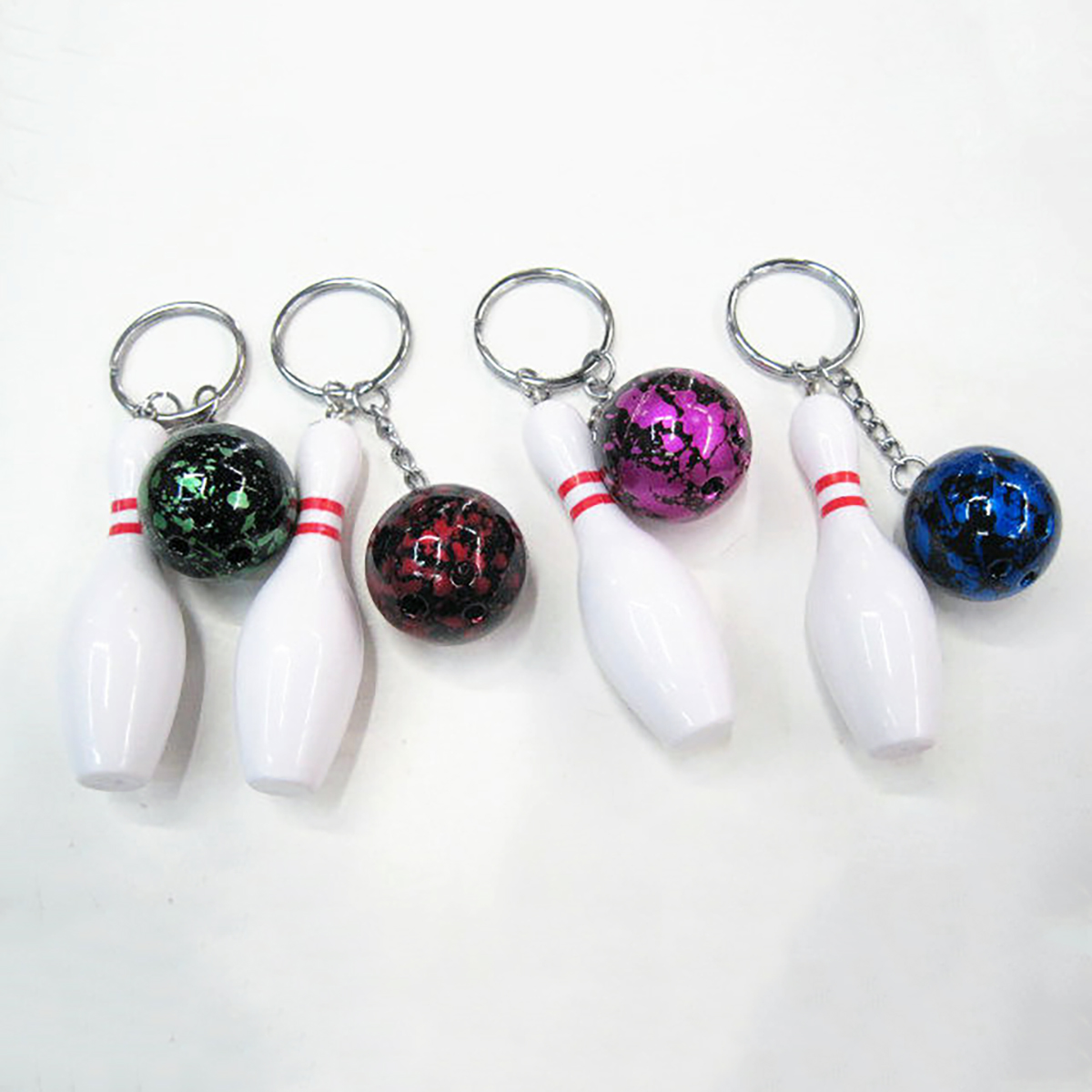 Mini Cute Bowling Keychains, Bowling Ball Charm for Bowling Lover thumbnail 6
