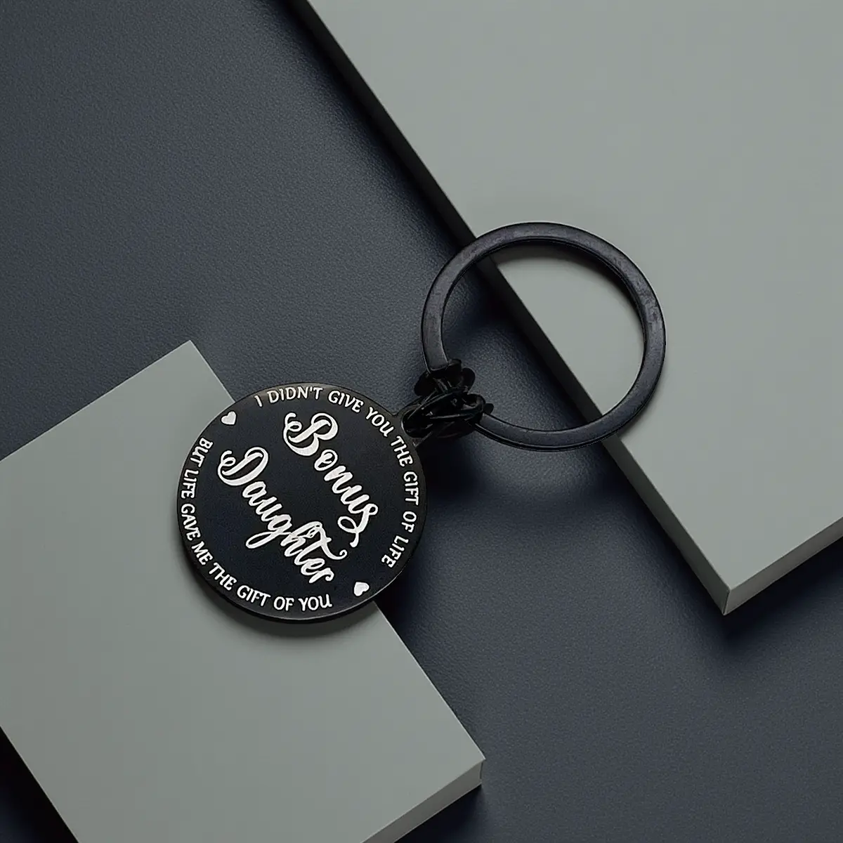 Metal Bonus Son Daughter Keychains Gift for Son Daughter thumbnail 9