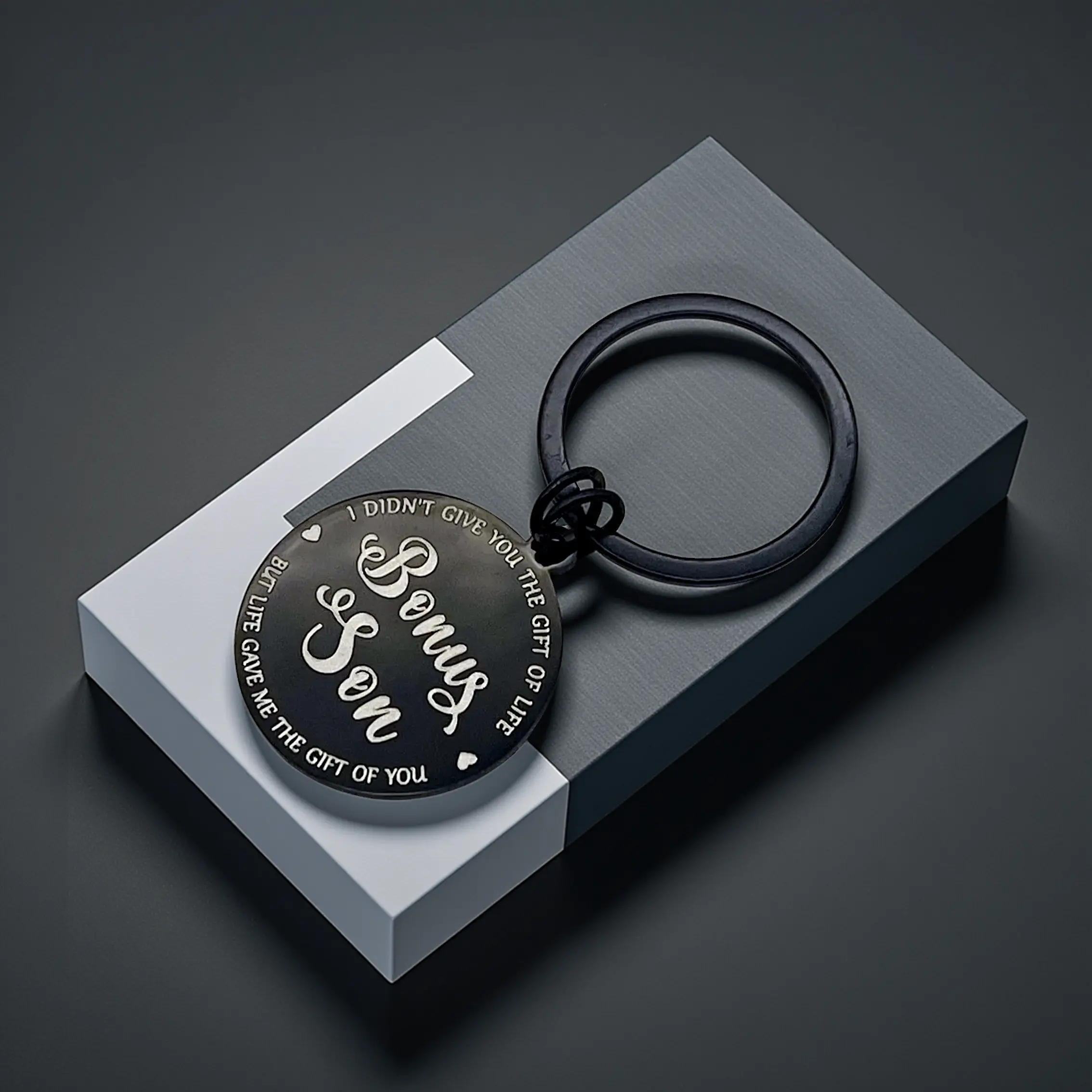 Metal Bonus Son Daughter Keychains Gift for Son Daughter thumbnail 8