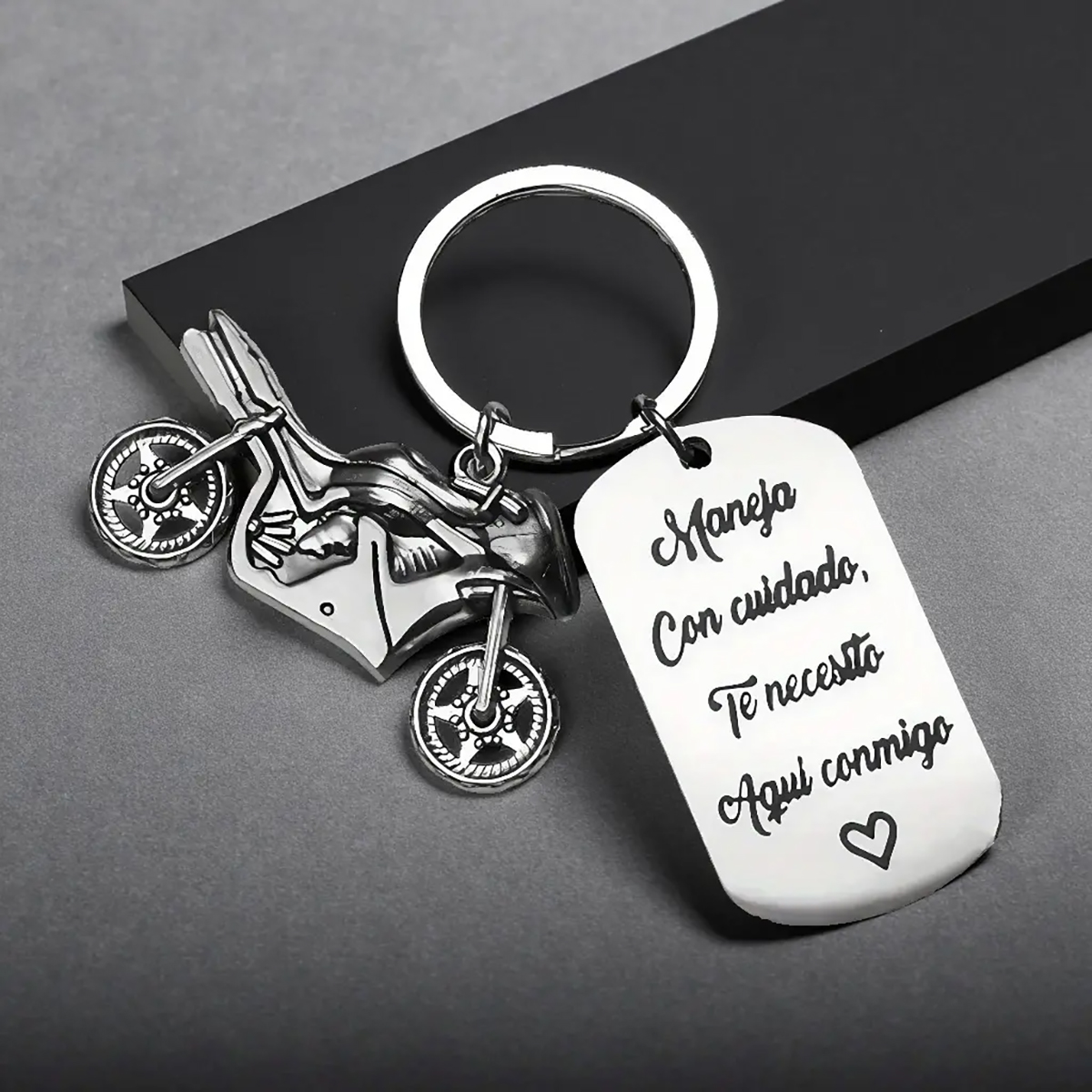 Maneja con cuidado te necesito aqui conmigo keychains thumbnail 5