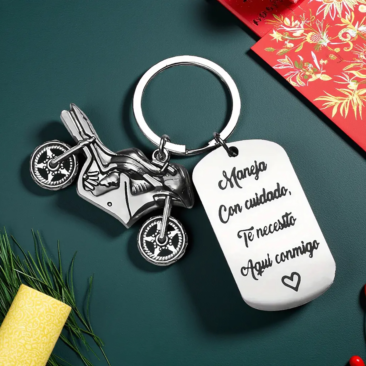 Maneja con cuidado te necesito aqui conmigo keychains thumbnail 3