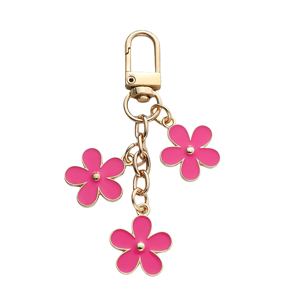 Creative Daisy Flower Keychain Pendant Charm thumbnail 10