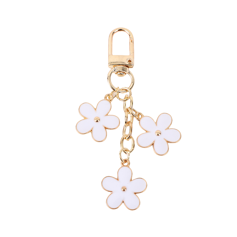 Creative Daisy Flower Keychain Pendant Charm thumbnail 11