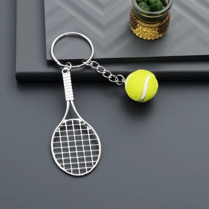 Tennis Keychain