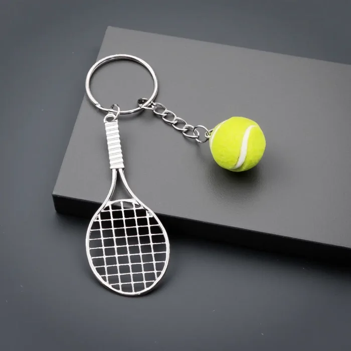 Tennis Keychain