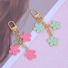 Creative Cherry Blossom Flower Keychain Pendant Charm