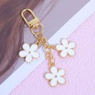 Creative Cherry Blossom Flower Keychain Pendant Charm