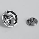 anchor brooch badge